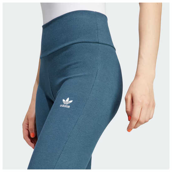 Adidas Γυναικείο παντελόνι-κολάν Essentials Rib Flared Pants